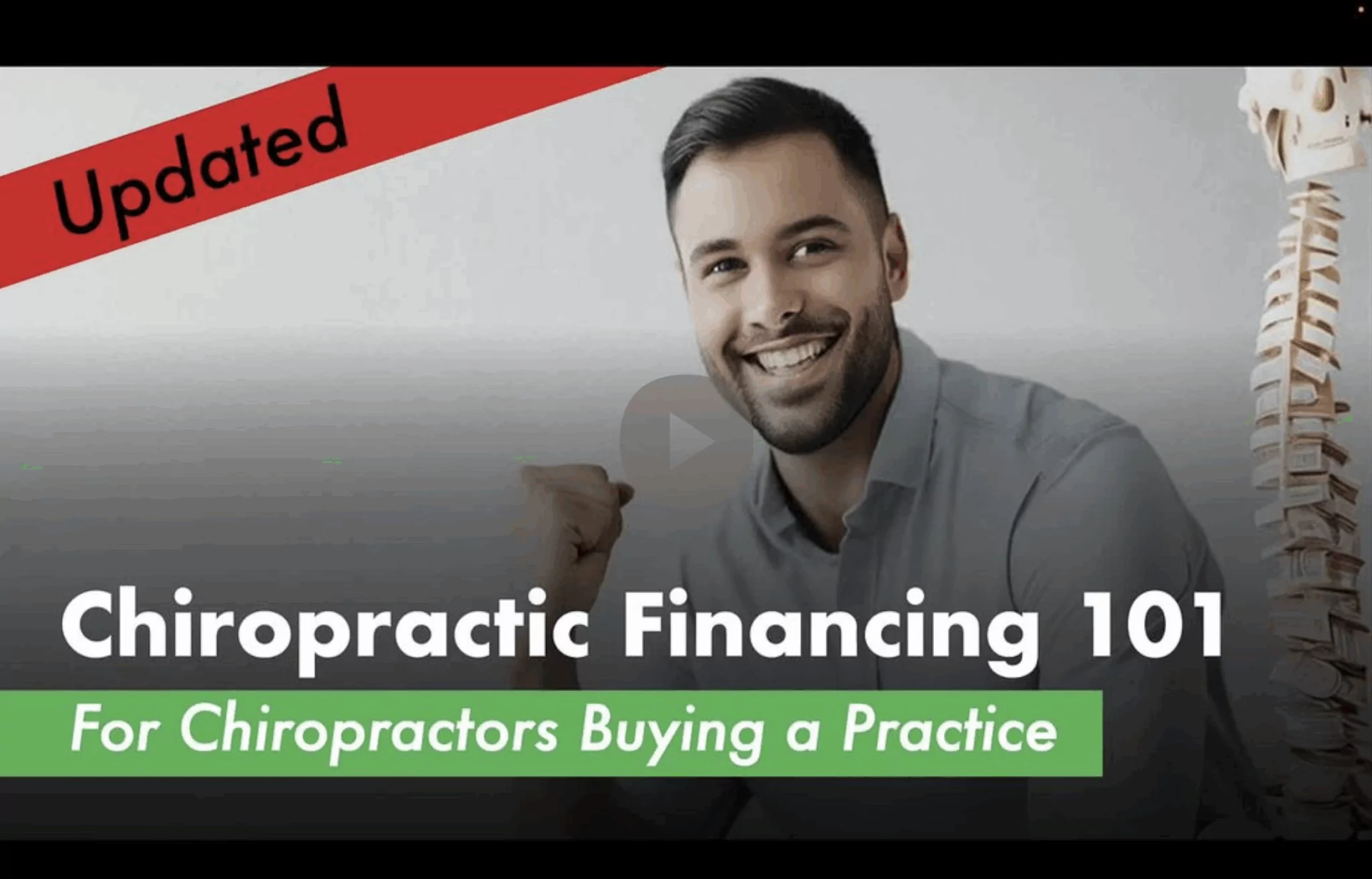 chiropractic practice financing 101 for chiropractors buying a practice